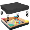 Sandbox Cover with Drawstring Square Dust Proof Anti UV Waterproof