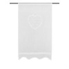 HOME WOHNIDEEN Corazon 054517-0101 80 x 40 cm White Batiste