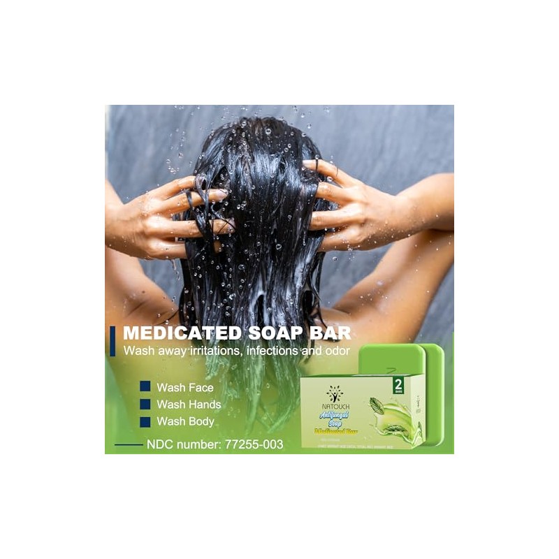 Jab?n en Barra Medicinal Antimic?tico, Tratamiento para la Ti?a Inguinal,