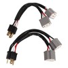 9003 H4 Headlights Wiring Harness Socket, Male to Female Headlamp