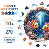 Wooden Puzzles for Adults - Challenging Clownfish Journey Adult Puzzle,