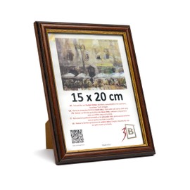 3-B Bari Rustic Wooden Photo Frame, Picture Frame, Photo Frame with Perspex