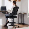 JHK Home Office Standing Desk Computer Chair with Flip-up Armrests