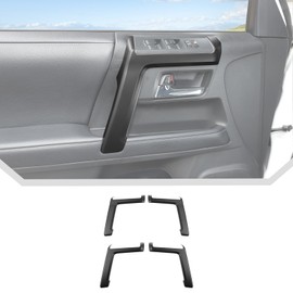 JeCar 4pcs for 4Runner Interior Door Handle Cover Trim for Toyota 4Runner 2010-2023 Matt Black Interior Accessories