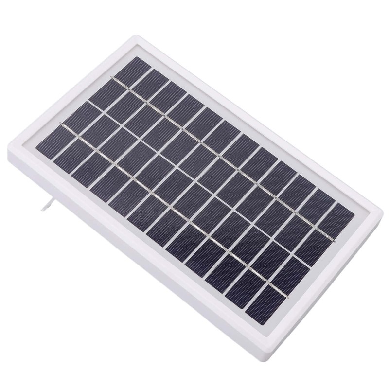 9V Solar Panel, High Efficiency Polysilicon Panel, Portable 3W Solar