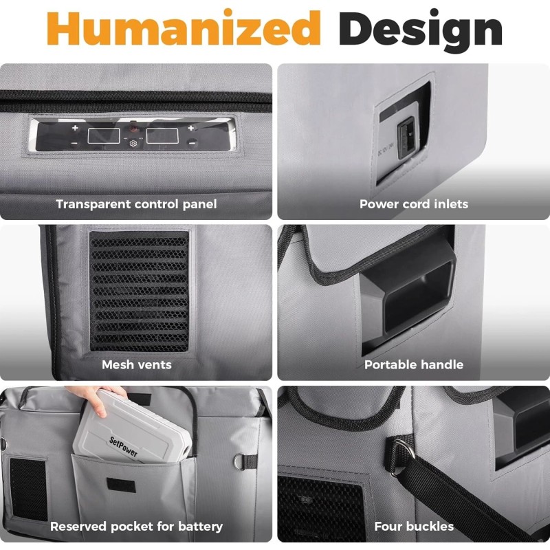 Setpower Insulated Protective Cover only for PT30/RF30 Portable Refrigerator