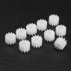 uxcell 10pcs Plastic Gears 11 Teeth Model 112A Reduction Gear