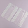 BlessPack PE Clear Loop Handle Bag 30x40+8cm 100 Count 2ea
