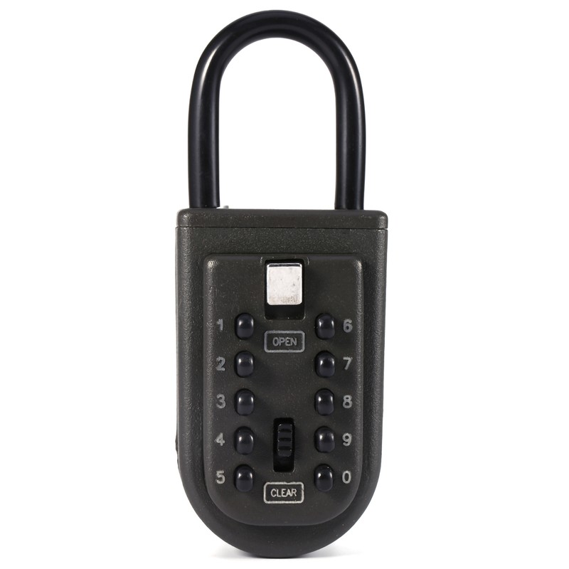 10 Digit Combination Hide Key Lock Box Storage Wall Mount