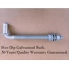 J-Bolt Gate Hinge, Hot-dip Galvanized J Bolt with 5/8" Gate