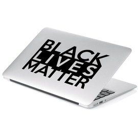 Yoonek Graphics Black Lives Matter Vinyl Decal Sticker # 914 (4" x 5.8", Black)
