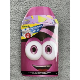 Crayola Limited Edition Collection Art Set Mully 60+ Pcs New Coloring Kit Gift