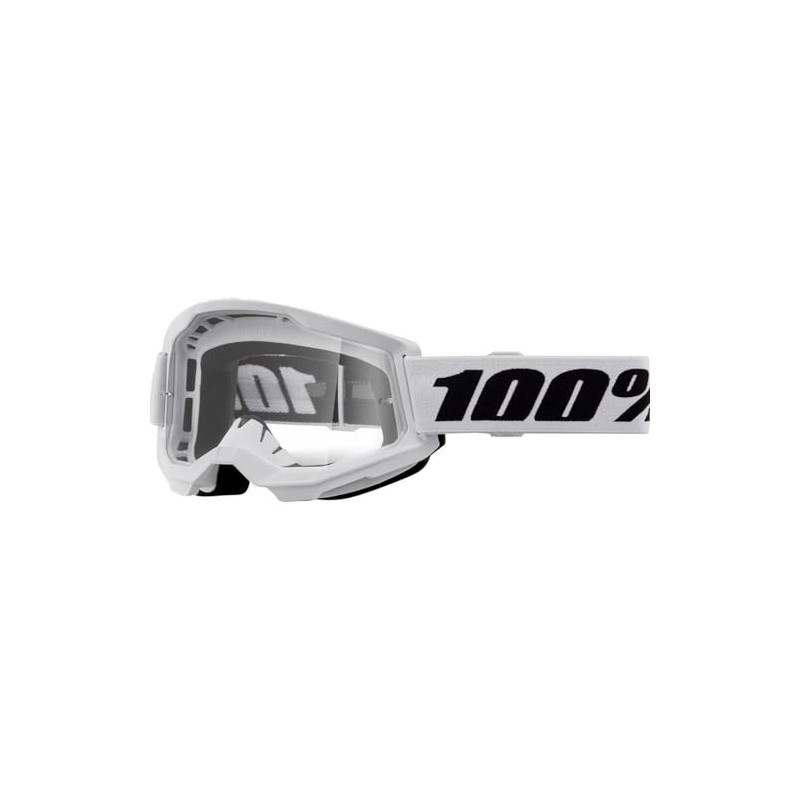 100% Kids Strata Gen. 2 Cross Goggles White