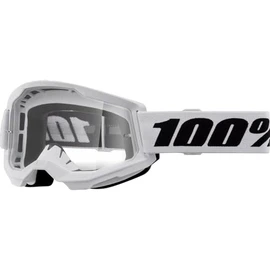100% Kids Strata Gen. 2 Cross Goggles White