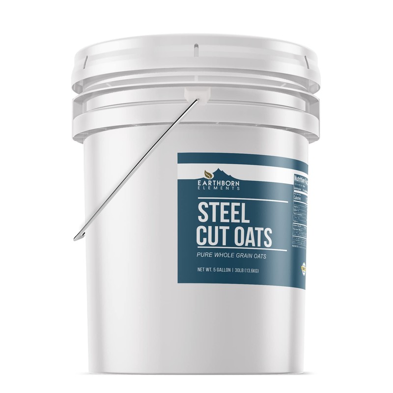 Earthborn Elements Steel Cut Oats 5 Gallon, Also Called Irish