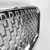 JOLONG Front Grille Fit for Lincoln MKZ 2017-2019 Bumper Upper