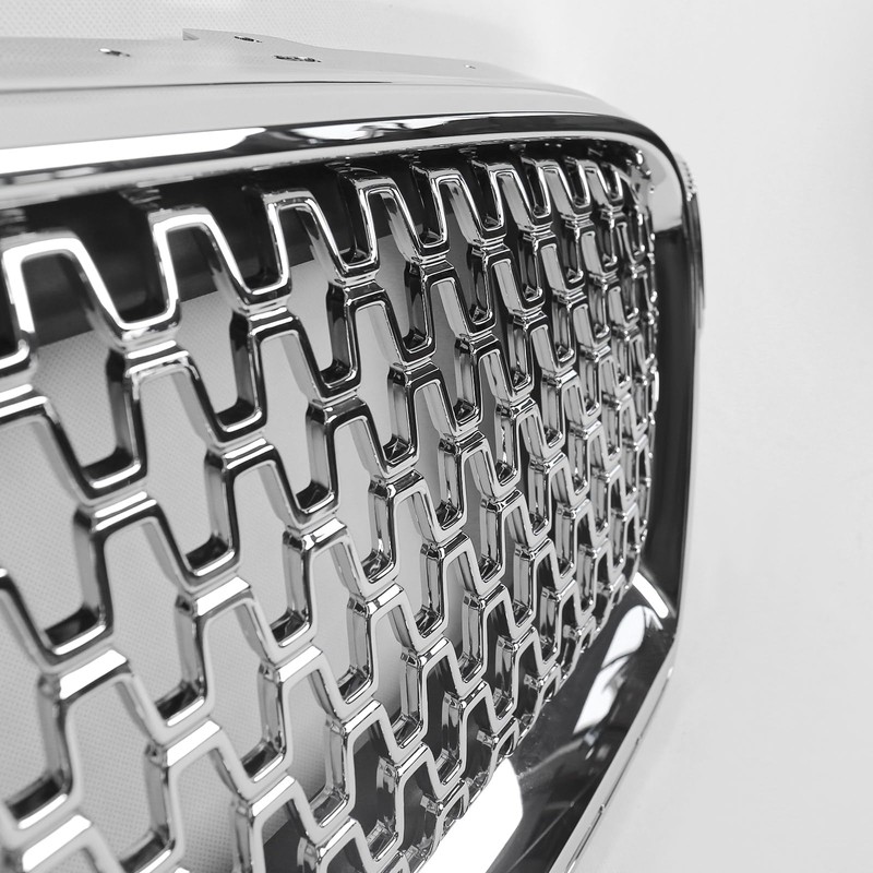JOLONG Front Grille Fit for Lincoln MKZ 2017-2019 Bumper Upper