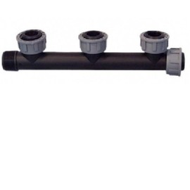 TAVLIT PP Swivel Multi-T Splitter 1 Inch 10 Bar Connector Screw Connection 3-Way