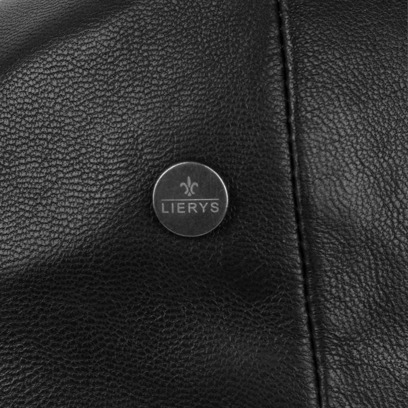 Lierys Nappa Leather Flat Cap Men's Cap - Leather Cap