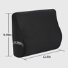 TISHIJIE Memory Foam Lumbar Support Pillow for Car - Lower