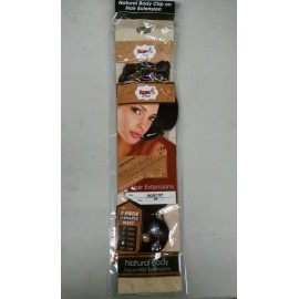 Rose De Nuit 7piece U-Shaped Weft Rose De Nuit 100% Remi Hair Extensions 18” Clip Ins #2