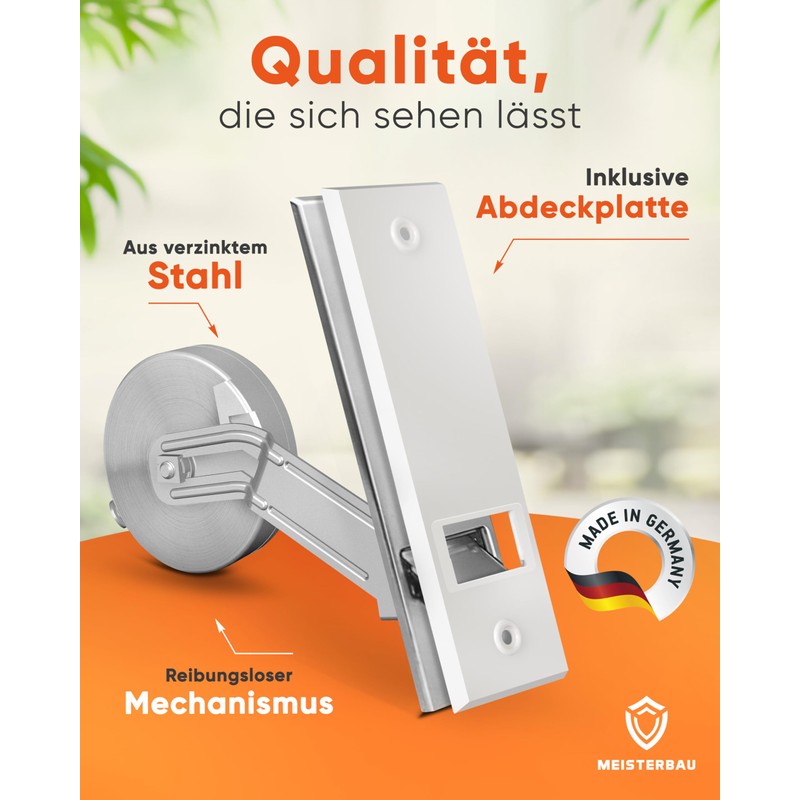 MEISTERBAU - Roller shutter belt winder flush-mounted [made in Germany]