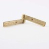 EKLOEN Mini Brass Sliding 80mm Double Scale Caliper for Measuring