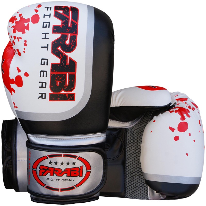 Farabi Boxing Gloves Sparring Punching Bag Training Bag Mitt Gel