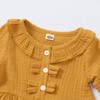 Saeaby 2T Girls Clothes Kids Toddler Girl Outfits Linen Shirt