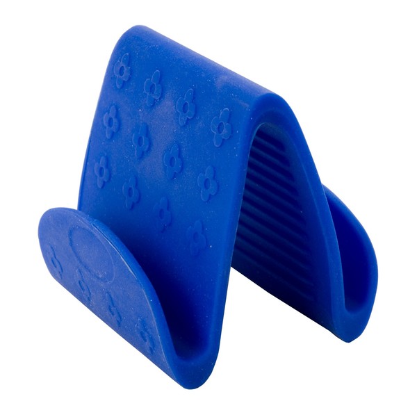MIU France Silicone Pinch Grip Pot Holder, Blue