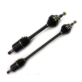 DTA VW22572258 front Left Right Pair - 2 New Axles Fits 2002-2005 VW Beetle 1.8L, 2.0L 6spd Automatic Only; 2006-2010 Beetle 2.5L Automatic Only. Plug-in Type