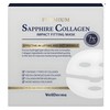 WellDerma Premium Sapphire Collagen Impact Fitting Mask 25g 4 packs / 웰더마 프리미엄 사파이어 콜라겐 임팩트 피팅 마스크 25g 4개입