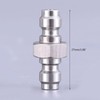 Htopse Upgraded Stainless Steel Both End Male Quick Disconnect Adaptor