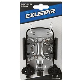 Exustar E-PM818 Combination Pedal - Silver