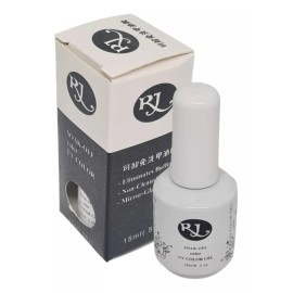 Rj Gel Semipermanente De 3 Pasos Color Blanco 15ml