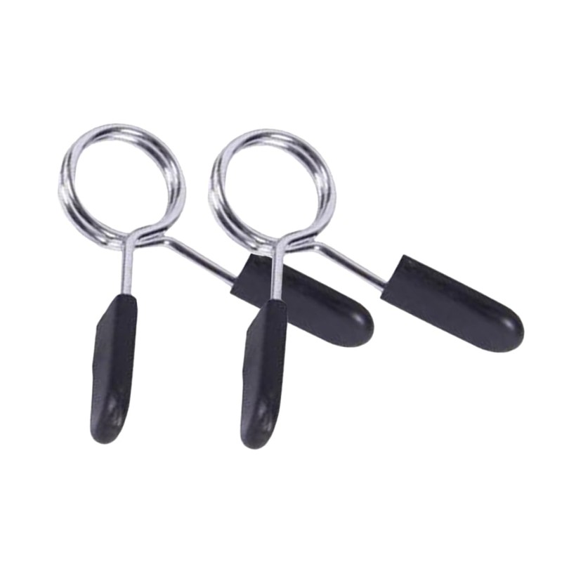 TOVINANNA Barbell Spring Clip Collars Dumbbell Lock Collars 27mm Clamps