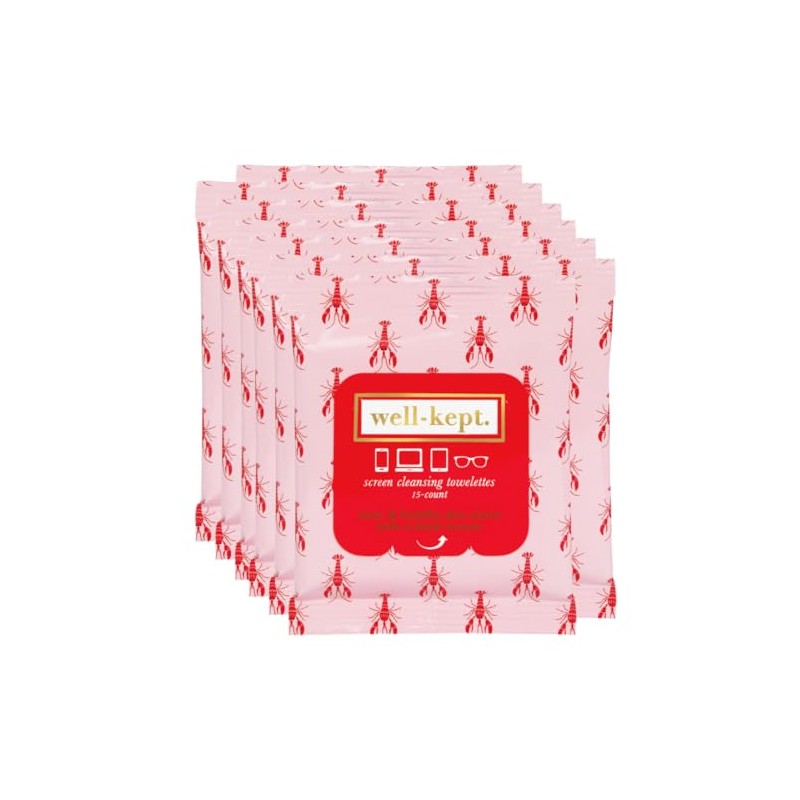 Well-Kept Tech & Lens Cleaning Wipes – Lobsterfest – 15
