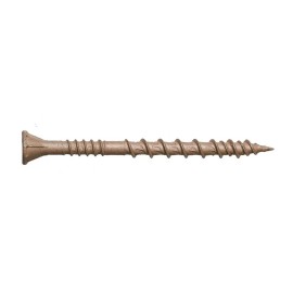 Simpson #8 x 1-1/4" DSV WOOD Screws Quik Guard TAN 1,750ct | DSVT114MB