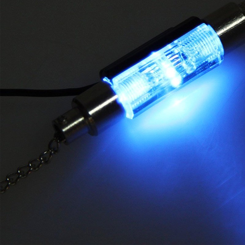 Discoball 3Pack Fishing Bite Alarm Chain LED Illuminated Hangers Bite