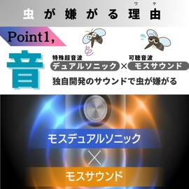 Mosout Dual Sonic P1 White Hanging neck