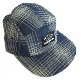 Fourstar: Acid Plaid Hat - Navy