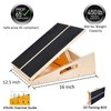 MUCITAGF Professional Slant Board, Adjustable Incline Board and Calf Stretcher,