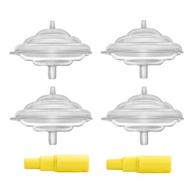 Maymom - Kit de bomba de retroceso para Spectra S2 Spectra S1 y 9 Plus Sustituye a Spectra Protector de retroflujo y Spectra silicona diafragma; Spectra recambios de piezas de bomba Spectra, 4 Backflo