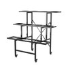 ClarArti 3 Tier Black Stand
