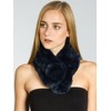 Caspar SC478 Women's Faux Fur Scarf Fur Collar Fur Collar,
