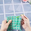 Caydo 4 Pieces 7 Count Plastic Mesh Canvas Sheets for