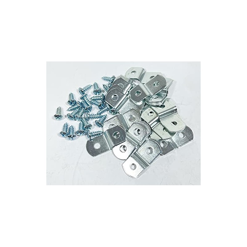 10 Pack 1/8" Canvas Offset Clips Pro Quality with 20
