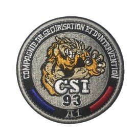 OYSTERBOY 9pcs France National Police and Flag RAID/GIPN/GIGN/BRI Tactical Patch Hook & Loop