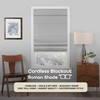Cordless Roman Shades for Windows - 30 Inch Width x