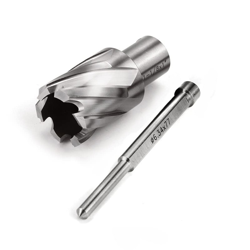 OSCARBIDE Annular Cutter 1-1/8 inch Cutting Diameter 1 inch Depth